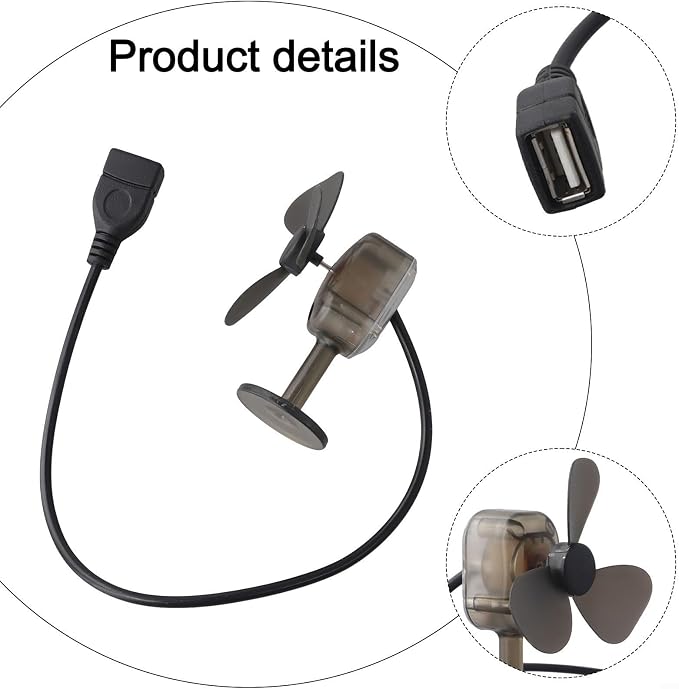Wind Turbine USB Power Generator 5W Wind USB Generator For Outdoor Charging On Bike, Car, Electric Vehicle, Camping, And Mobile Devices