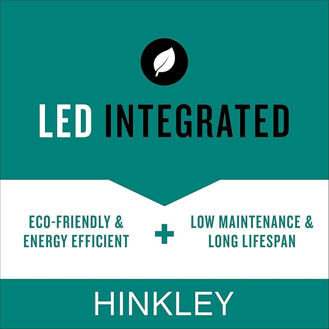 Hinkley Landscape Lighting LED Taper Deck Sconce, Tall Vertical, White, Add Security to Outdoor Living Spaces with Ultra-Durable Deck Lights, 12V, White Finish, Integrated LED Engine