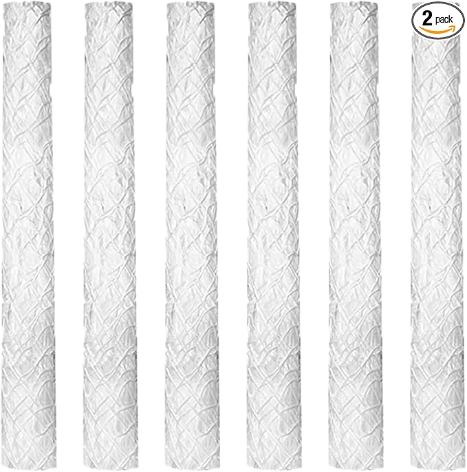 6 Pack Oil Lamp Torch Fiberglass Wicks 5.1” Long-Lasting Citronella Wicks for Tiki Torch, Metal & Glass Lamps