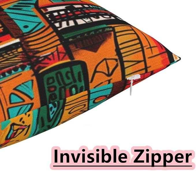 Outdoor Pillows Waterproof Set of 2 Outdoor Pillow Covers 16x24 Inch, Vintage Throw Pillows Ethnic Pillow Covers, Garden Decorative Pillows Outdoor Pillows for Patio Furniture Car Home Decor -hs144