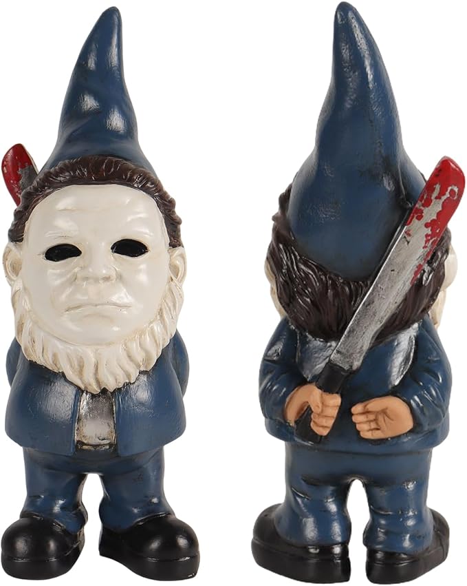 SPINNDO Gnome Halloween Decor Indoor Boo Basket Stuffers Home Decor (Blue)