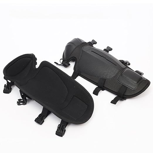 Adjustable Trimmer Gaiters Mowing Shin Guards Gardening Knee Pads Chainsaw Shin Guards Weed Eating Leg Protectors (Short)