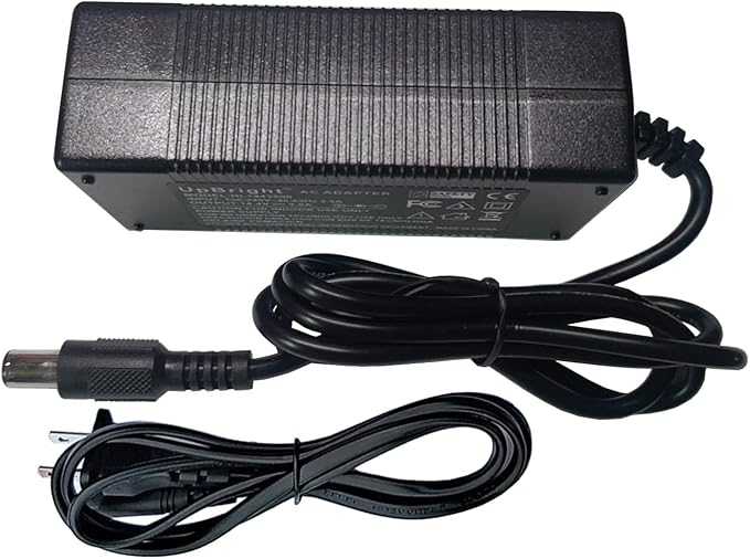 UpBright 15V AC/DC Adapter Compatible with Tacklife P50 P-50 500Wh Portable Power Station 11.1V 45Ah Lithium Battery Solar Ready Generator Outdoor Energy 14-40V 10A Max 15VDC Supply Cord Cable Charger
