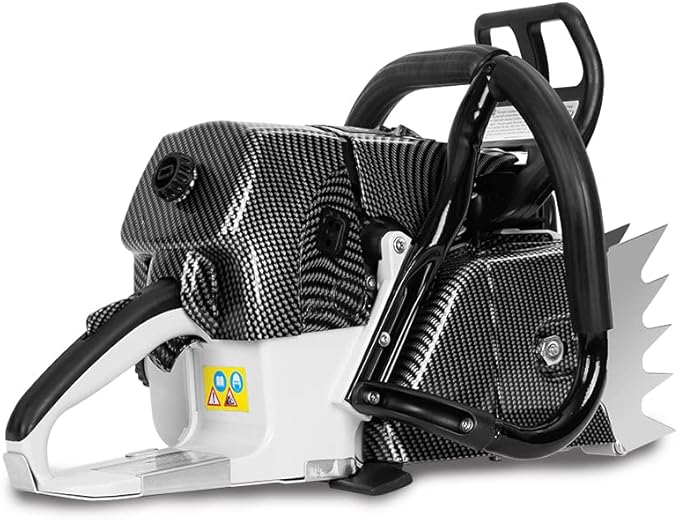Holzfforma 92CC G660 PRO Gasoline Chain Saw Power Head with 25 Inch 3/8" .063" 84DL Guide Bar and Saw Chain Wrap Around Handle Bar Italy Tech Nikasil cylinder Meteor Piston Caber Ring