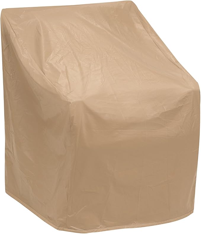 Protective Covers Weatherproof Wicker Chair Cover, Regular, Tan , 35" W x 35" D x 35" H - 1123-TN
