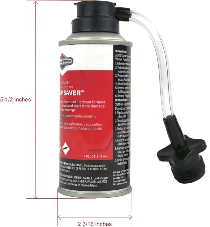 The ROP Shop OEM Briggs and Stratton 4 oz Pump Saver for Craftsman Pressure Washer 020266-2