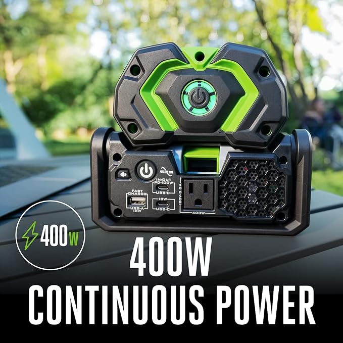 EGO POWER+ Portable Inverter, 400W, Power Inverter Generator, Quiet. Battery and Charger Not Included - PAD5000 (Pack of 4)