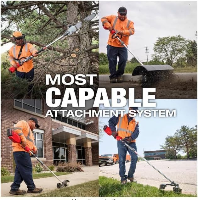 for Milwaukee.. M18 Fuel 18V 16 in. Brushless Cordless Batery Powered String Trimmer Edger & Pole Saw Attachments