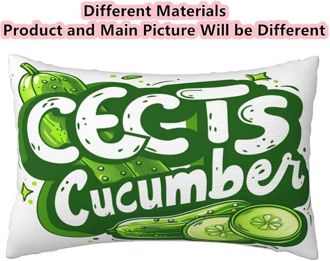 Outdoor Pillows Waterproof Set of 2 Outdoor Pillow Covers 16x24 Inch, Green Throw Pillows Alphabet Pillow Covers, Garden Decorative Pillows Outdoor Pillows for Patio Furniture Car Home Decor -hs258