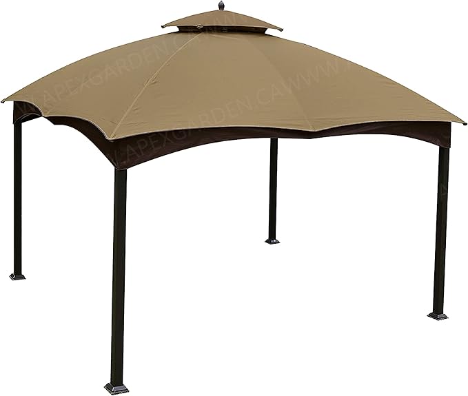 APEX GARDEN Replacement Canopy Top for Lowe's Allen Roth 10X12 Gazebo #GF-12S004B-1