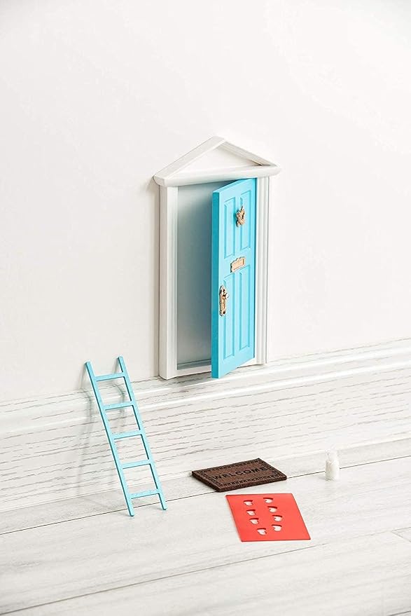 Fairy Door Whimsical Gift for Magical Imaginationl Wooden Handmade Tooth Fairy Door kit Desk Fairy Door for Classroom