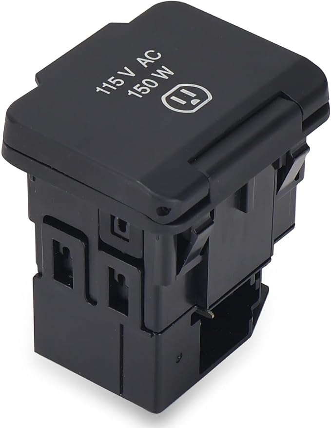 56046934AA Power Inverter Outlet 115V Fit for Jeep Grand Cherokee Dodge Durango 2014-2021,Ram 1500 2500 3500 4500 5500 Jeep Compass Chrysler Pacifica 2017-2021,Chrysler Voyager 2020-2021