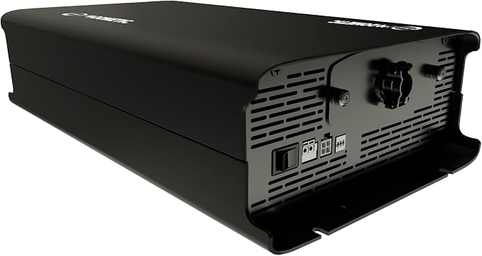 Go Power SSW-1800-12-HW Smart Sine Wave Inverter - 1800W Continuous / 3600W Surge, Hard-Wired Connection, DC to AC Power Inverter for Vehicles, RV, Marine, Solar & Off-Grid Systems