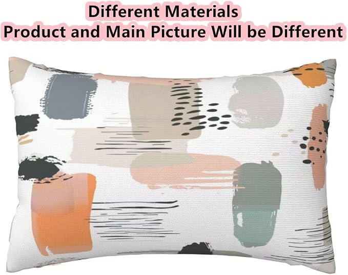 Outdoor Pillows Waterproof Set of 2 Outdoor Pillow Covers 16x24 Inch, Modern Throw Pillows Nordic Pillow Covers, Summer Garden Decorative Pillows Outdoor Pillows for Patio Furniture Home Decor -hs218