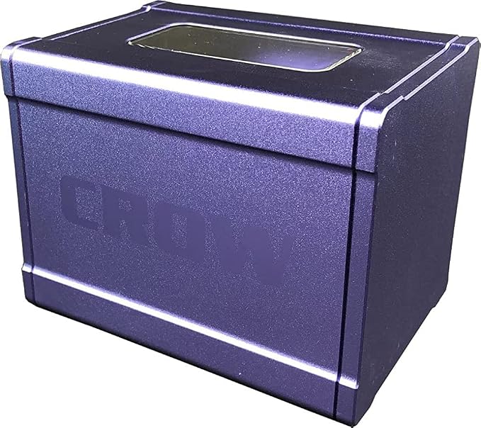 Card Game Purple Satin Crow Box Gods Premium High Strength Deck Case Protector