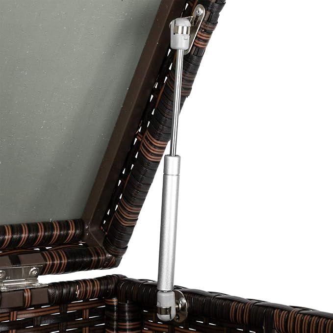 Simple and Practical Outdoor Deck Box Storage Box Brown Gradient