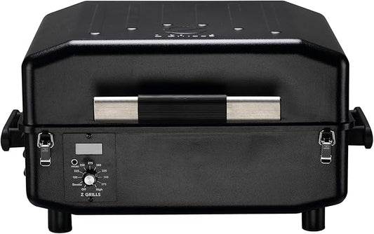 Z GRILLS 2026 200A Pellet Grill & Smoker - 202 sq.in Compact Wood Pellet BBQ with PID 3.0 Precision Control, Auto Feed System, Portable Small-Space Grill for Camping & Backyard Cooking