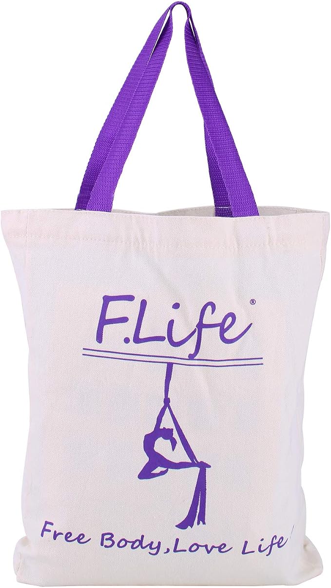 F.Life Aerial Silk 10 Yards Kit Durable Aerial Yoga Hammock with Hardware & Guide Aerial Swing for Acrobatic Flying Yoga