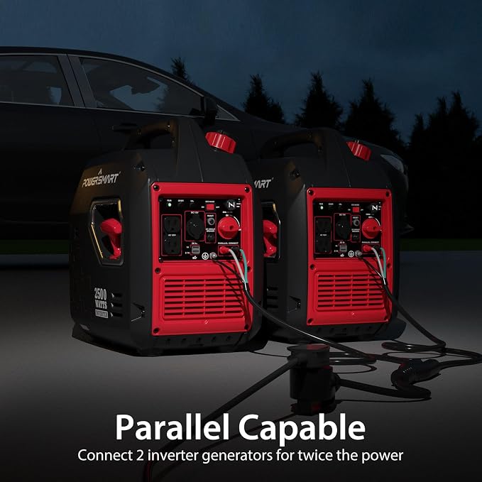 PowerSmart 2500-Watt Portable Inverter Generator with Quiet, Camping, EPA & CARB Compliant,PS5020W