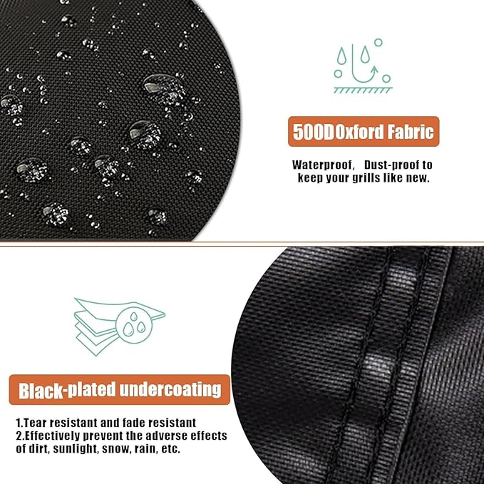 Outdoor Storage Box Cover，Waterproof Resin Storage Bin Cover Deck Box Covers-24.17"D x 51.06"W x 35.24"H