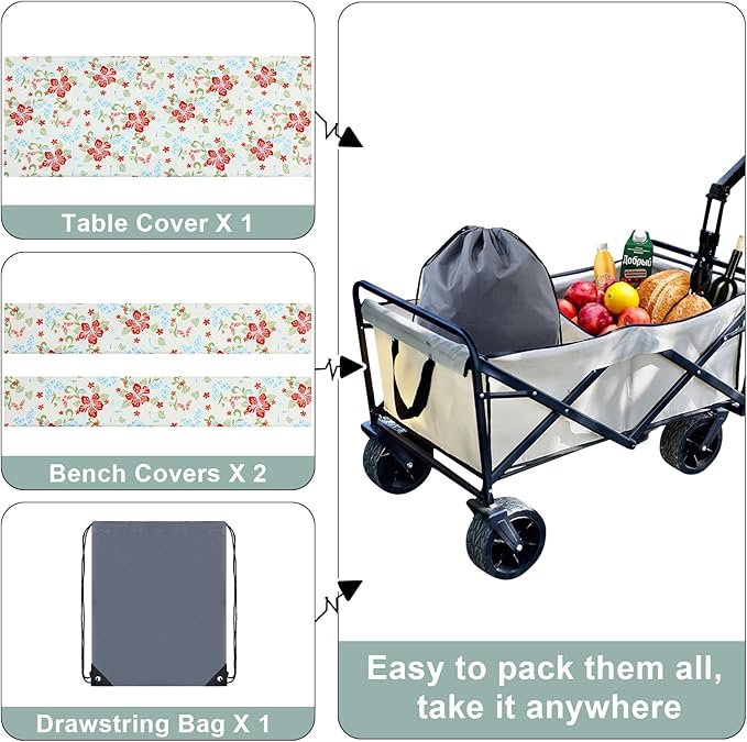 misaya Picnic Table Cover with Bench Cover, Waterproof Elastic Fitted Tablecloth for 8 Foot Tables, Rectangle Washable Polyester Fabric Tablecloths for Picnic, Camping, Outdoor (Butterfly, 30" x 96")