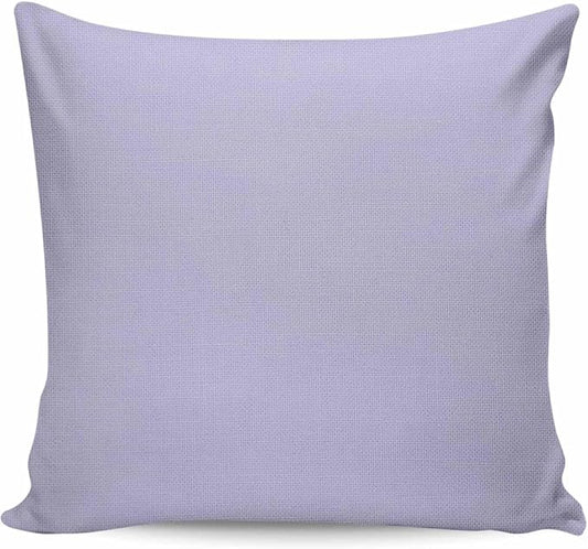 Outdoor Waterproof Throw Pillows Light Purple Solid Color Patio Pillows,Decorative Pillow Covers with Insert,Pillow Cushion Case for Garden Couch Sofa Minimalist Style