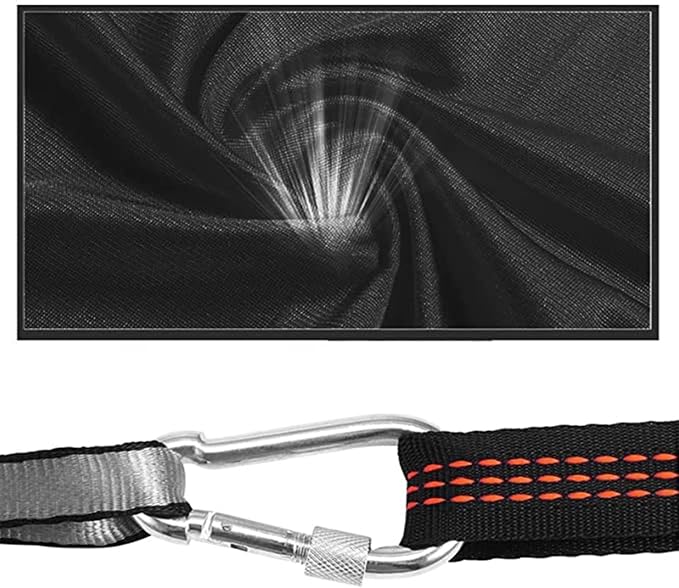 360° Rotating Elastic Aerial Yoga Hammock Outdoor Indoor Swings Aerial Yoga Sensory Therapy Cuddle Swing Soft Elastic Parcel Steady Seat Swing (Color : Rose red, Size : 150x280cm)