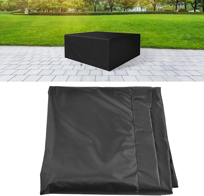 Jeanoko Outdoor Furniture Dust Cover, Snow Prevention Furnitures Covers Tear for Patio Chair Covers Patio Lawn Furniture Accessories