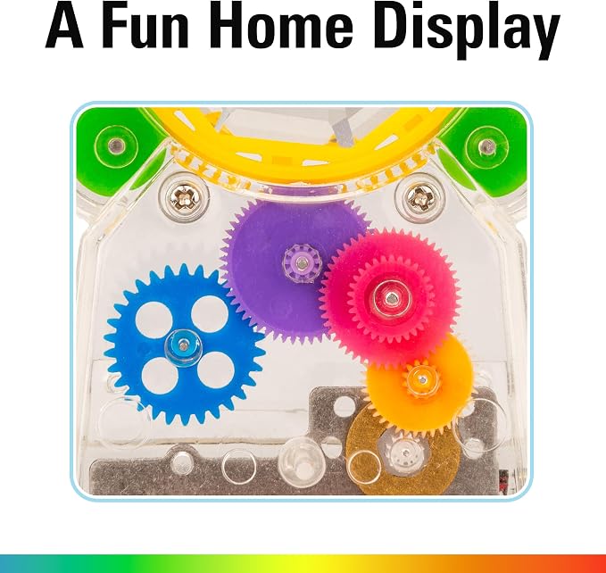 Kikkerland Solar Powered Rainbow Maker – Prism Suncatcher, Fun Home Window Decor – Unique Gift for Christmas & Birthdays – Standing Crystal