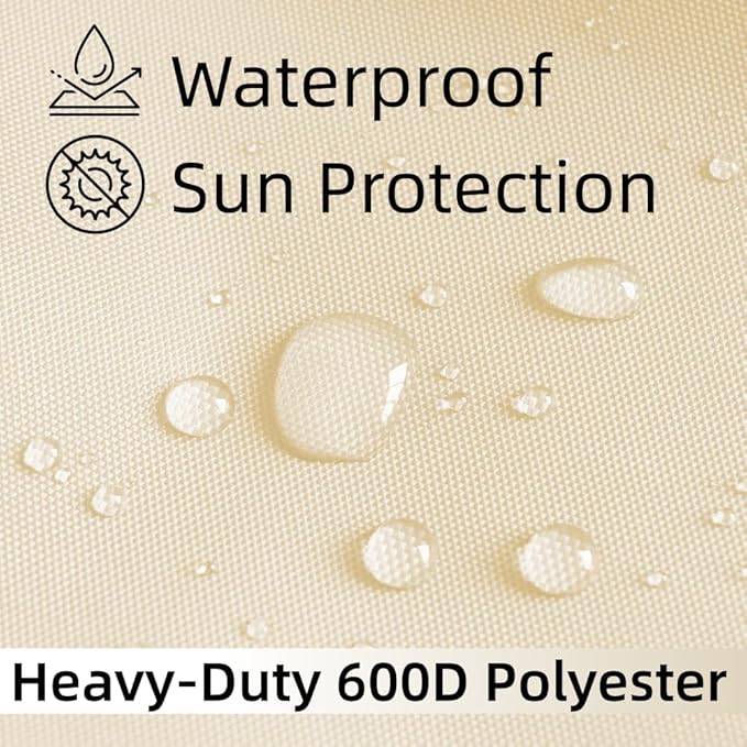 Custom Size Dust Cover, Tailor-Made Water/ Rust-Proof Cover for Patio Furniture Equipment Tools Rv Trailer, Outdoor AC Protection, Bespoke Non Standard Size Table Chair Cut-to-Fit Car Boat Protector