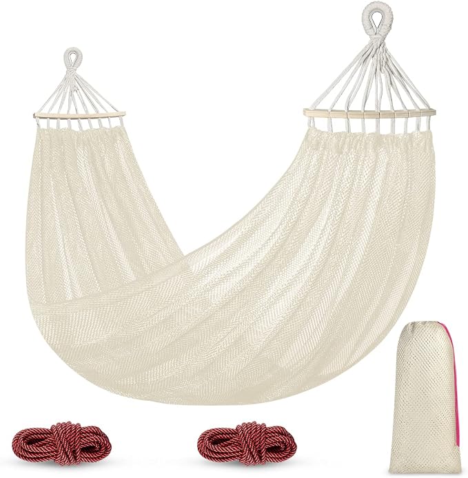 Outerman Camping Hammock,290 * 150cm(Max 550lb) Breathable Durable Portable Hammocks with Accessories, Perfect for Outdoor/Indoor Patio Backyard etc.