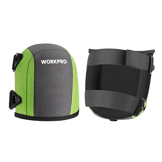 WORKPRO Garden Knee Pads For Unisex-Adult | Flooring Kneepads with Foam Padding, Comfortable Kneeling Cushion for Gardening, House Cleaning, Construction Work