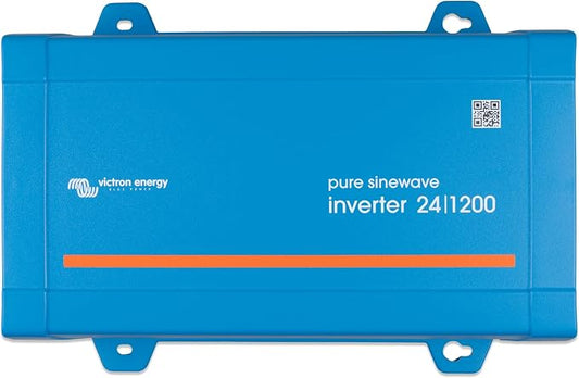 Victron Energy 1200VA 24-Volt 120V AC VE.Direct Pure Sine Wave Inverter | with NEMA GFCI