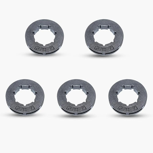 5Pcs Sprocket Rim 3/8" Pitch 7 Tooth 19mm For Stihl MS360 MS310 For Husqvarna 154 254 50 51 55 Chainsaw #18720 Replacement Parts
