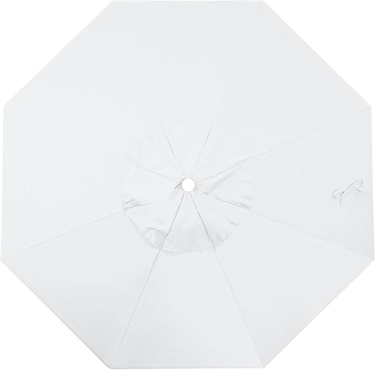 California Umbrella Replacement Canopy Cover in Pacifica Natural Umbrella, 9' Round