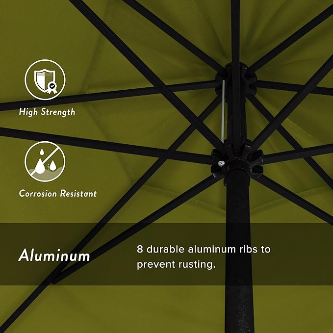 California Umbrella 9' Rd Aluminum Patio Umbrella