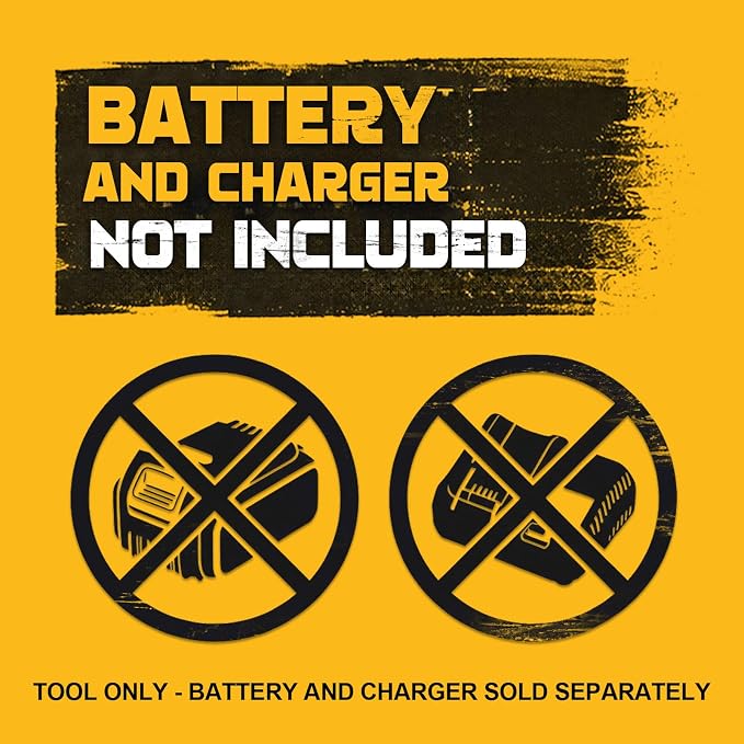 100W USB Battery Adapter Compatible with Dewalt 20V, LIVOWALNY Power Inverter Battery Inverter Charger Power Station with Type-C Port & USB Port & LED Light for Electronic Device (Tool Only)