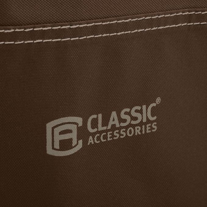 Classic Accessories Madrona Waterproof 100 x 80 x 36 Inch General Purpose Patio Cover, Dark Cocoa