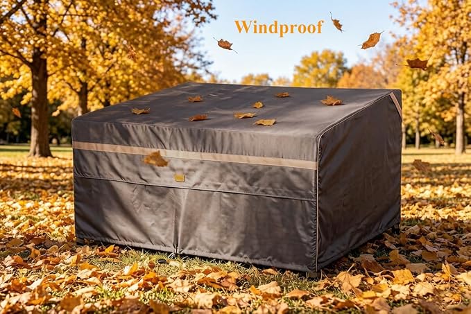 Heavy Duty Waterproof Outdoor Patio Loveseat Sofa Cover UV Resistant Patio Furniture Covers 3 Seater 85" W X 37" D X 33" H Dark Grey