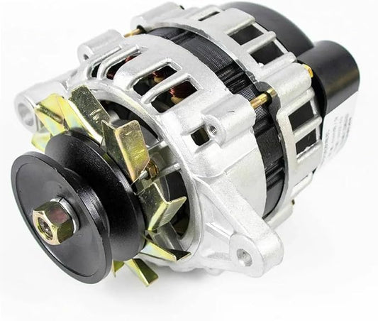 2000W Permanent Magnet Brushless Small AC Generator 110V/220V With Voltage Stabilization Pure Copper Wire Pulley Generator Low Speed Generator(220V)