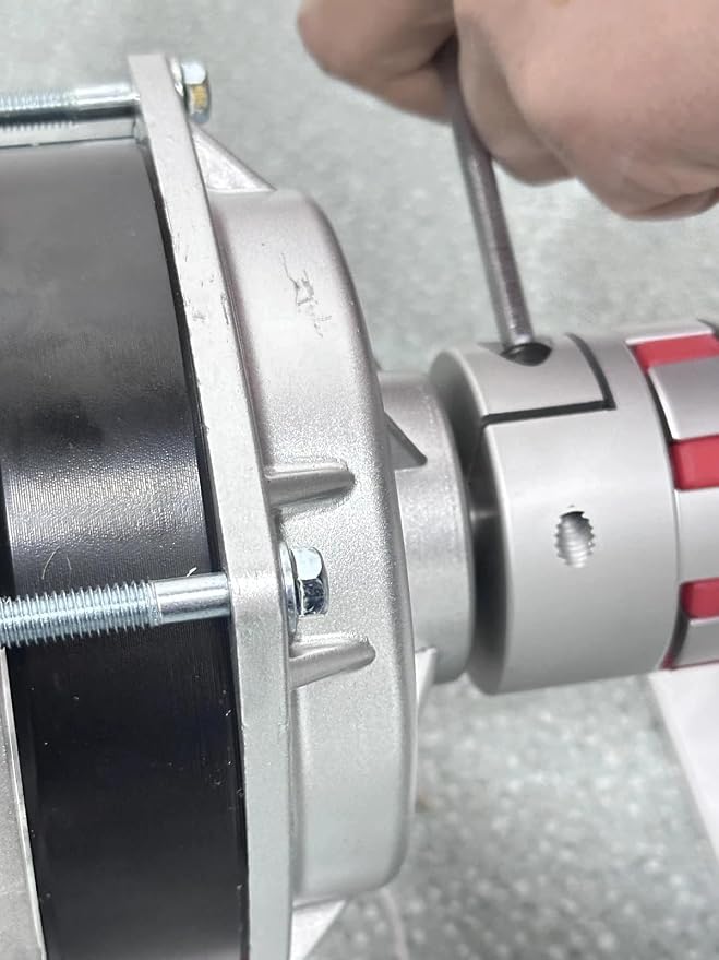 10KW Low-Speed 3-Phase Permanent Magnet Generator (12V-380V) with DC Drive Motor (DC-24V+AC-24V)