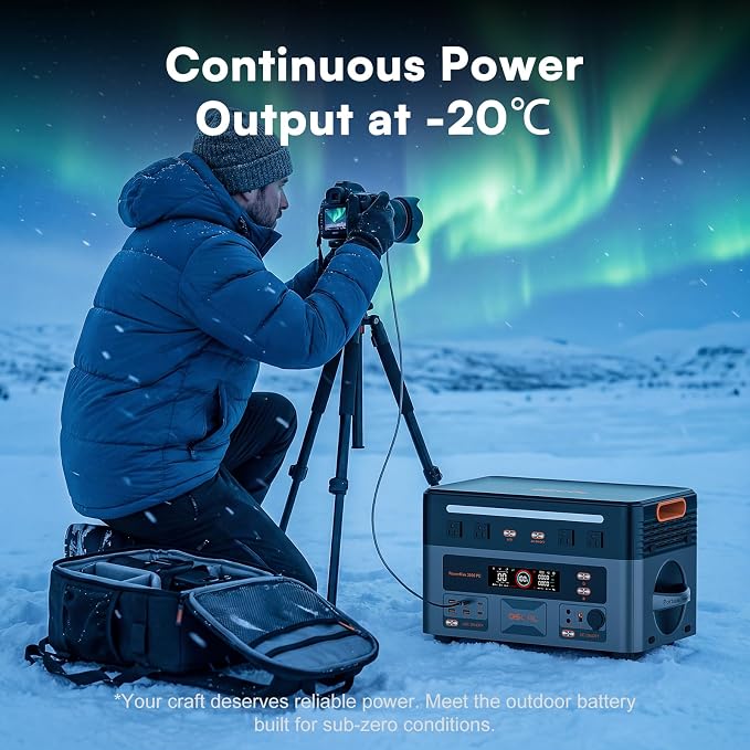 OSCAL 3600W with 2x500W Solar Panels, Portable Power Station, 2016Wh LiFePO4 Battery, 3600W(Peak 7200W) Solar Generator, 90 Min Fast Charge, 14 Ports, LED Light, Home Backup, RV, Camping & Outdoor