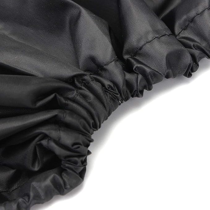 Round Patio Furniture Cover, 47" Dia x 30" H Outdoor Waterproof Dustproof Heavy Duty Oxford Fabric Anti-Fading Storage Cover for Outside Table Chair Large Furniture