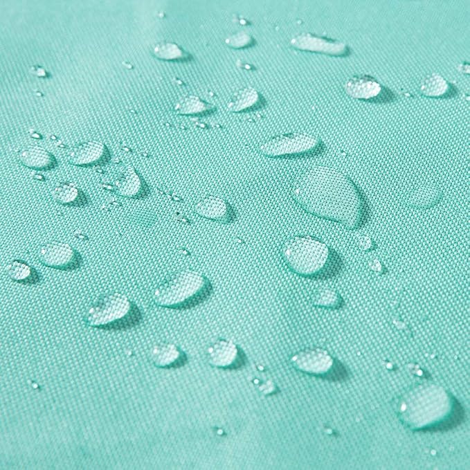 MIULEE Decorative Outdoor Waterproof Pillow Covers 18x18 Light Green | Decorative Patio Furniture,Pack of 2,Accent Square Soild Throw Pillow Covers,Summer Garden Tent Couch Sofa