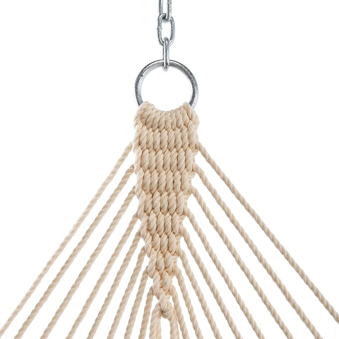 Nags Head Hammocks Navy Quilted Hammock, Constructed of Durable Fabrics, Cumaru Spreader Bar, Rolled Rim Grommets, Galvanized Hardware, Handcrafted in The Carolinas