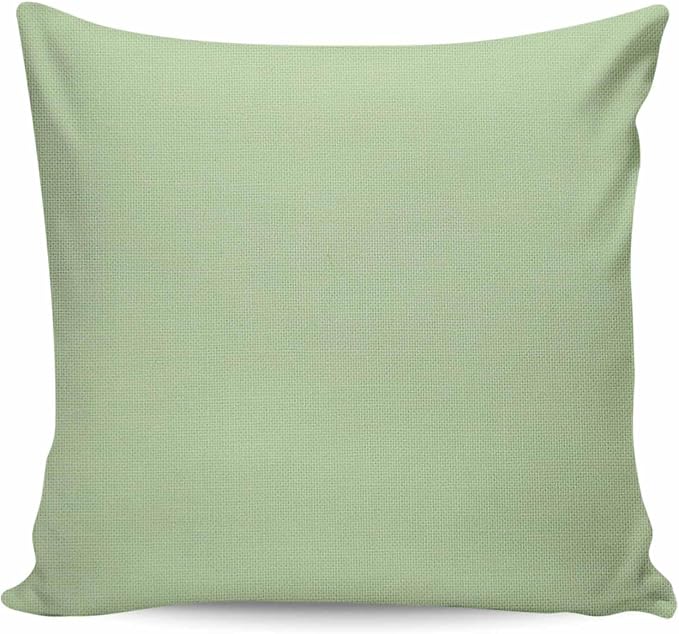 Outdoor Waterproof Throw Pillows Light Green Watercolor Patio Pillows,Decorative Pillow Covers with Insert,Pillow Cushion Case for Garden Couch Sofa Solid Color