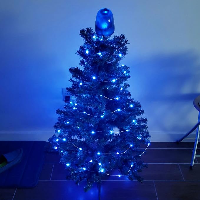 66FT 200 LED Fairy Lights Plug in, 8 Modes Twinkle Lights Blue | Waterproof String Lights Outdoor Indoor, Memory, Timer, Copper Wire, Christmas Lights for Bedroom Garden Party Holiday Decor