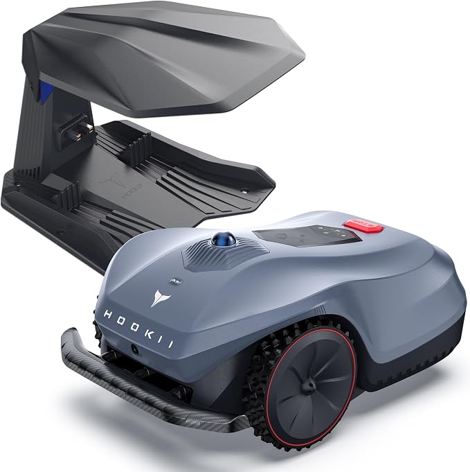 Neomow X SE Robot Lawn Mower Perimeter Wire Free for 0.75 Acre 3D LiDAR SLAM+Vision Mapping Robotic Lawnmower with 4G, No RTK Station Required, AI Accurate Obstacle Avoidance, App Control, Anti-Theft