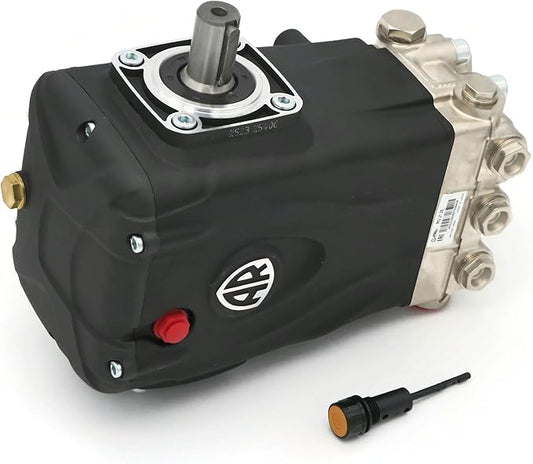 The ROP Shop OEM Annovi Reverberi Horizontal Pump for Pressure Washer for Mi-T-M 3-0142, 30142, 24mm