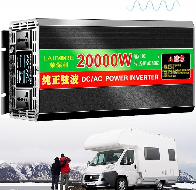 2800W 3800W 5800W 6800W 7800W 8800W 10000W 13000W 18000W 20000W Solar Power Inverter,DC 12V 24V 48V 60V 72V to 110V/220V 230V AC Split Phase Inverter Pure Sine Wave Inverter,for Home Energy Storage(20